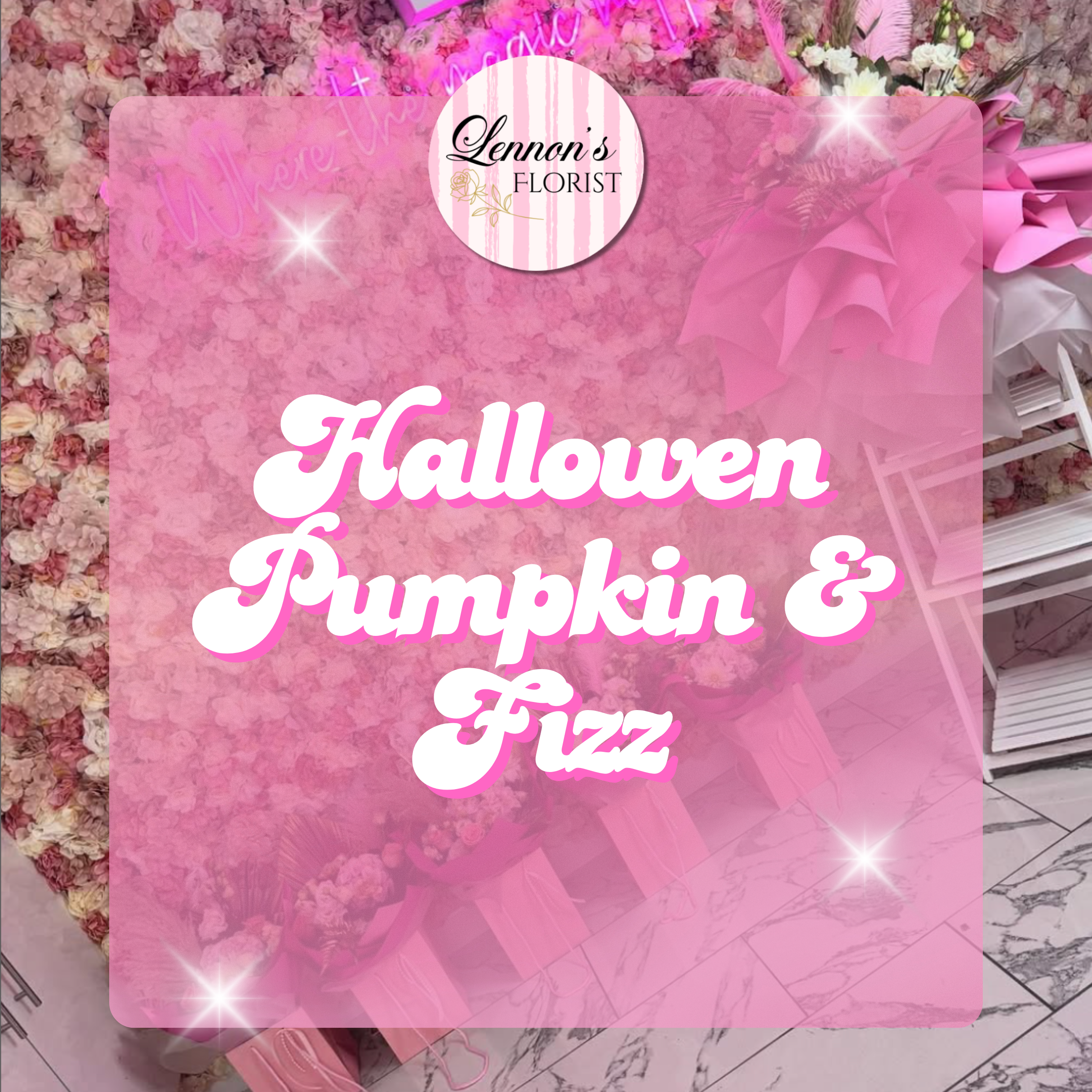Halloween Pumpkin & Fizz Evening