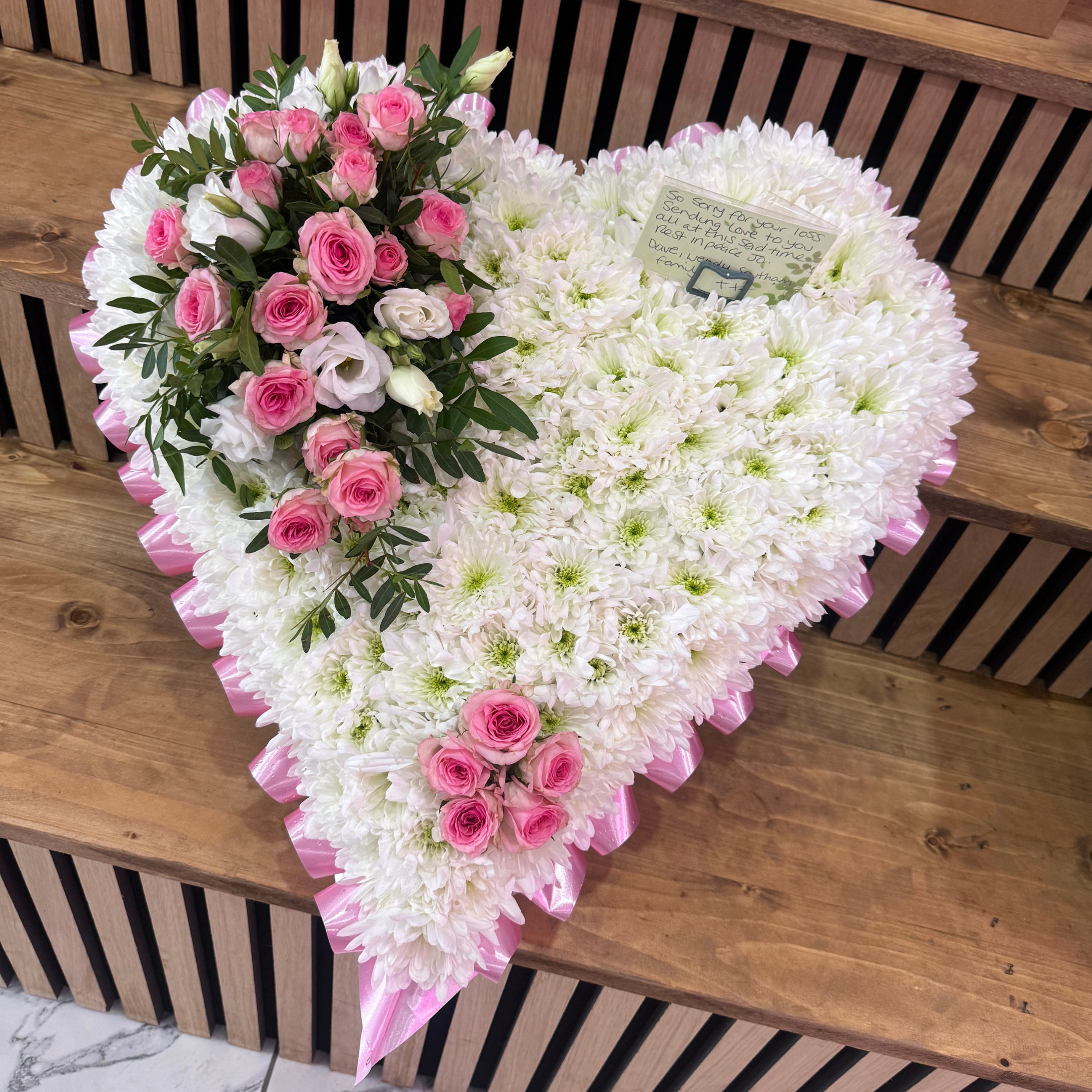 Funeral Heart Tributes