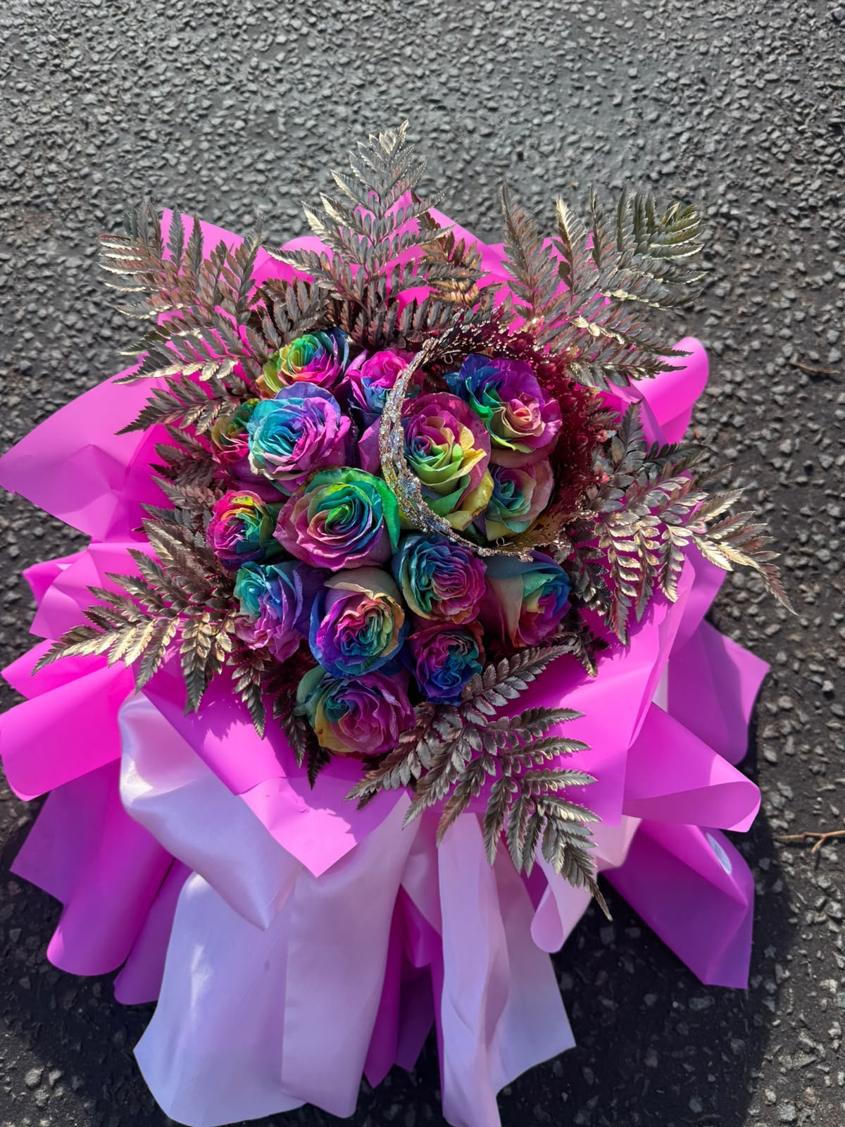 Rainbow Roses