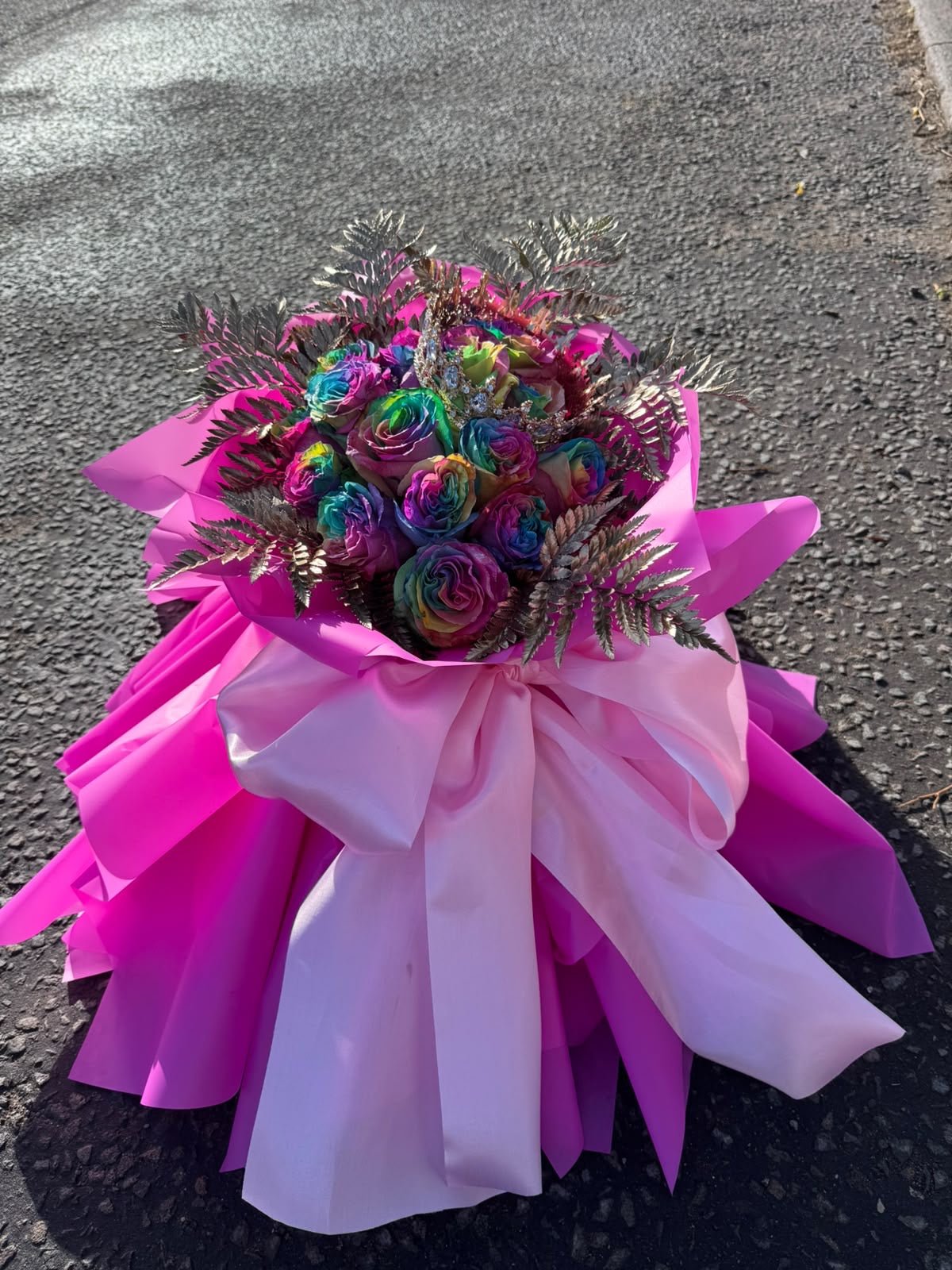 Rainbow Roses